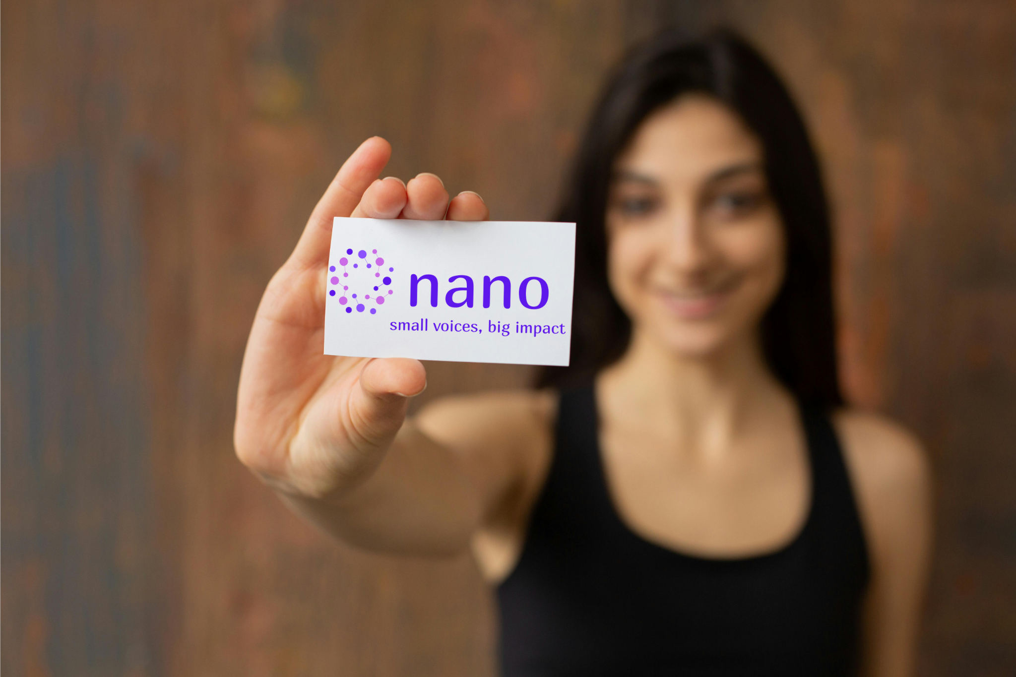 Logo NanoInflu – pierwszej w Polsce platformy do influencer marketingu, umożliwiającej tworzenie i publikację kampanii z twórcami.